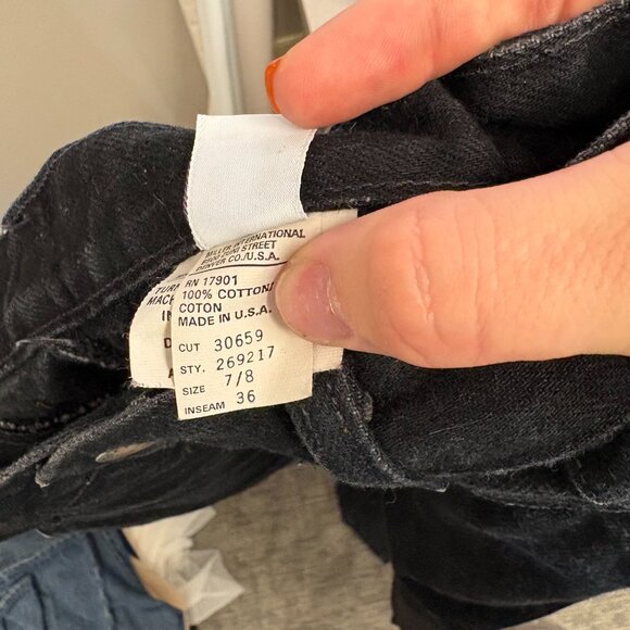 VINTAGE Blackwash Rocky Mountain Jeans - Picture 4 of 6